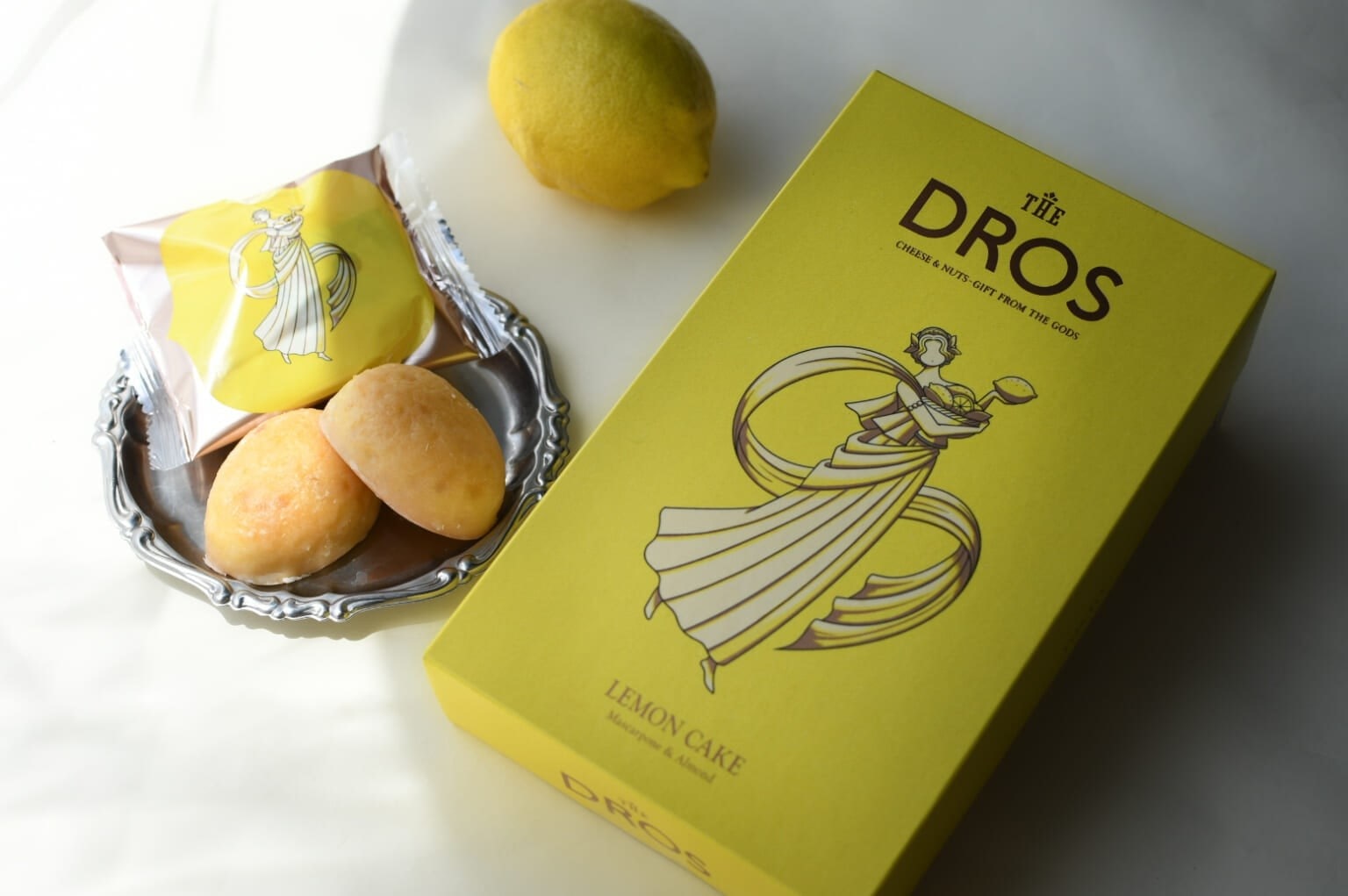 東京駅で買える女子会におすすめのプチギフト 1000円~1500円予算ならTHE DROS(ザ・ドロス)レモンケーキ
