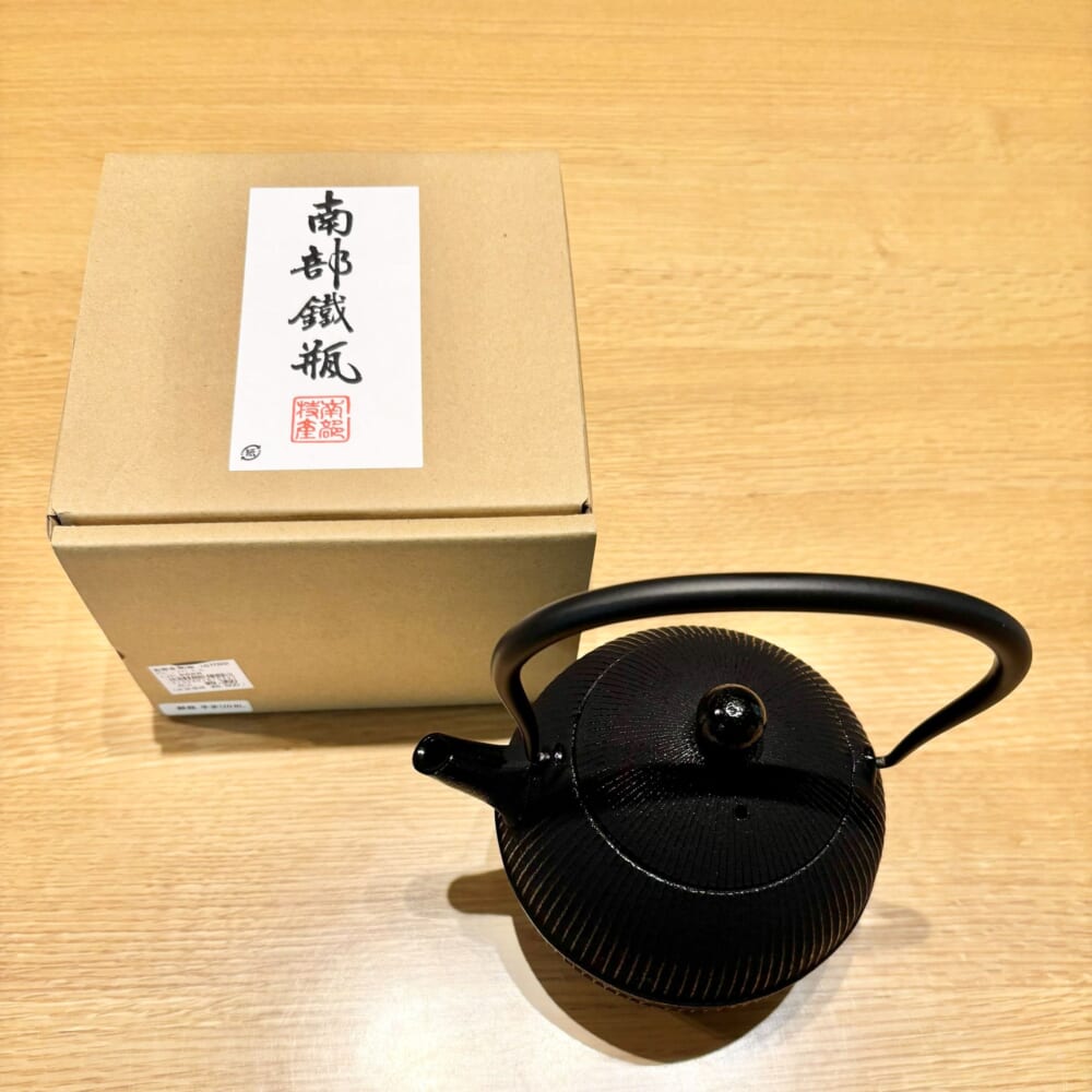 南部鉄器の鉄瓶