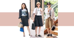 【ハーフパンツコーデ6選】“どこかきれいめ”が攻略ポイント！LEE100人隊おしゃれ上手の夏SNAP