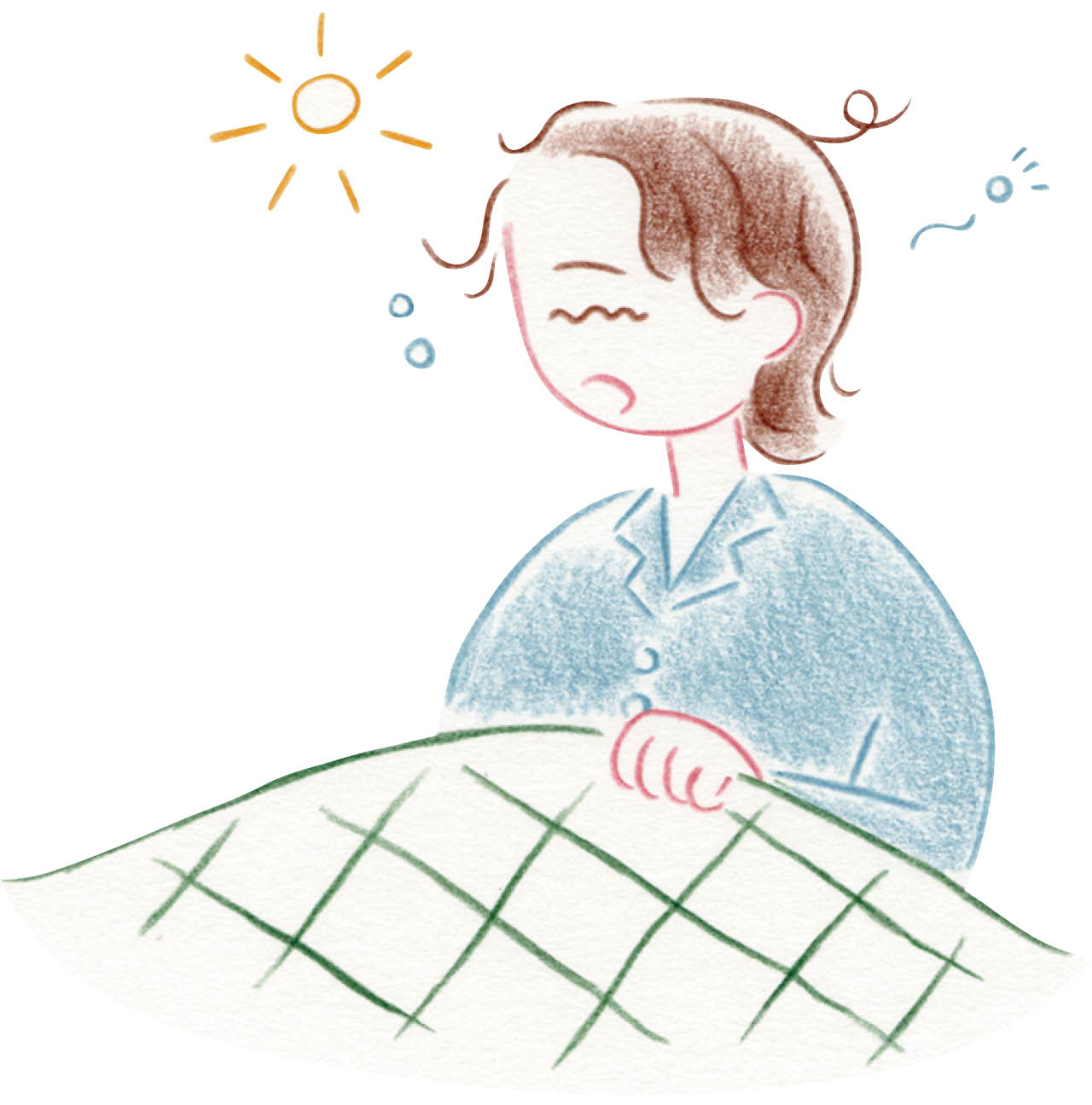 脳疲労の症状イラスト