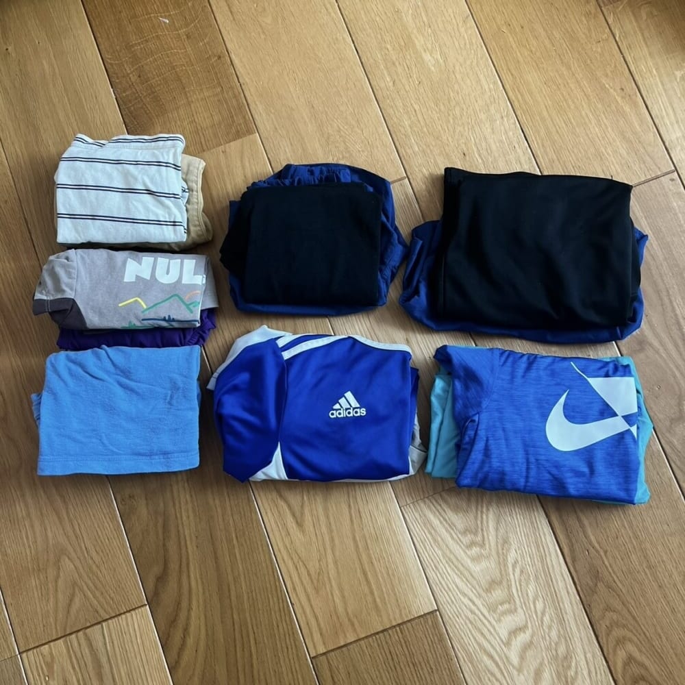 旅行準備 子供服