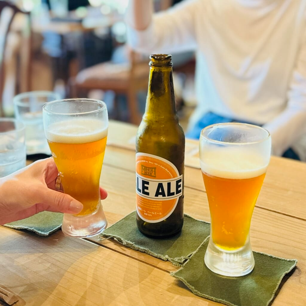 奈良「Kinachick no Mori」箕面ビール