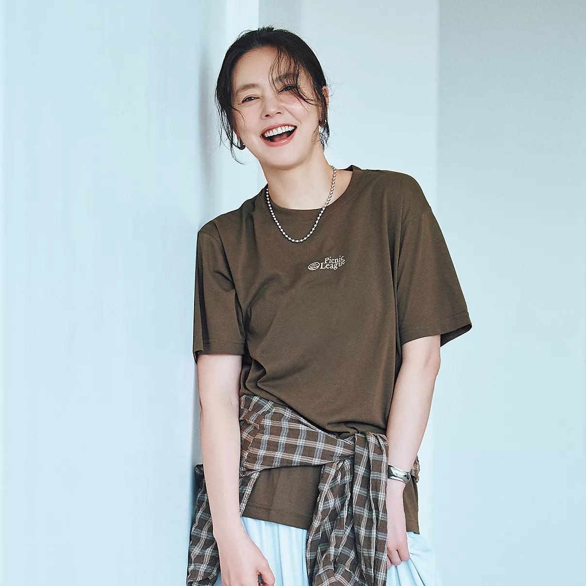 mont-bell
【LEEマルシェ20th別注】【洗える】 Picnic league ミニロゴWIC.T
￥5,500　モデル着用