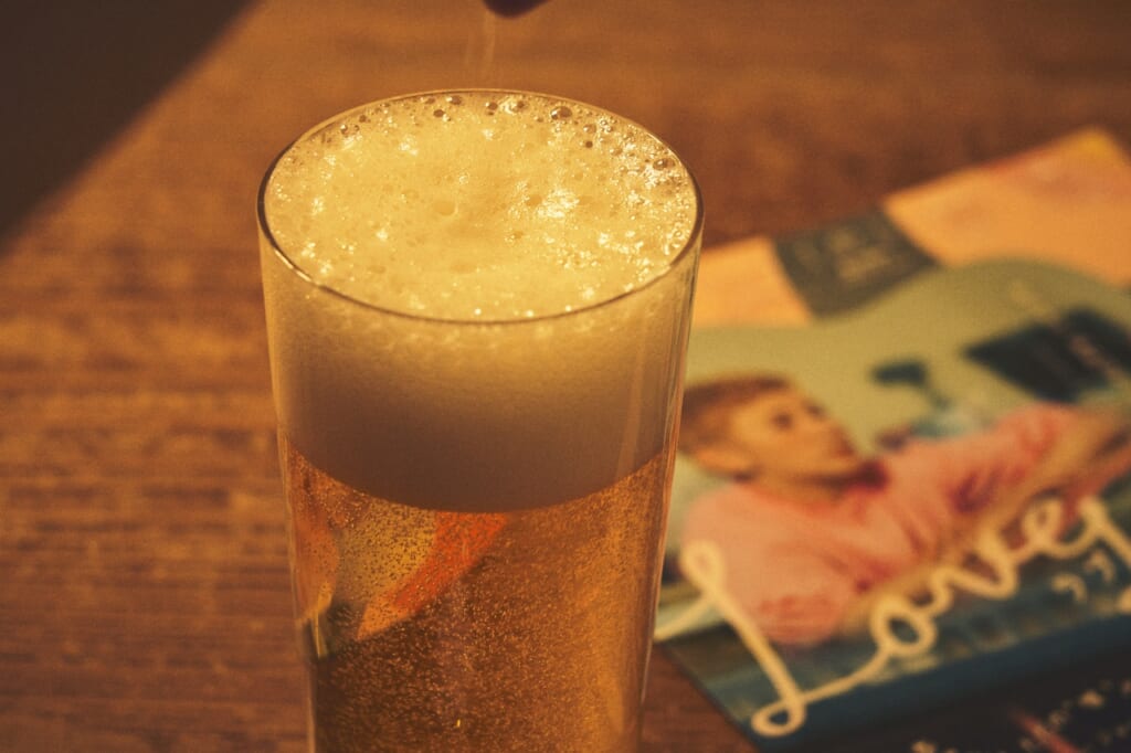今井真実さん　思い出の塩ビール
