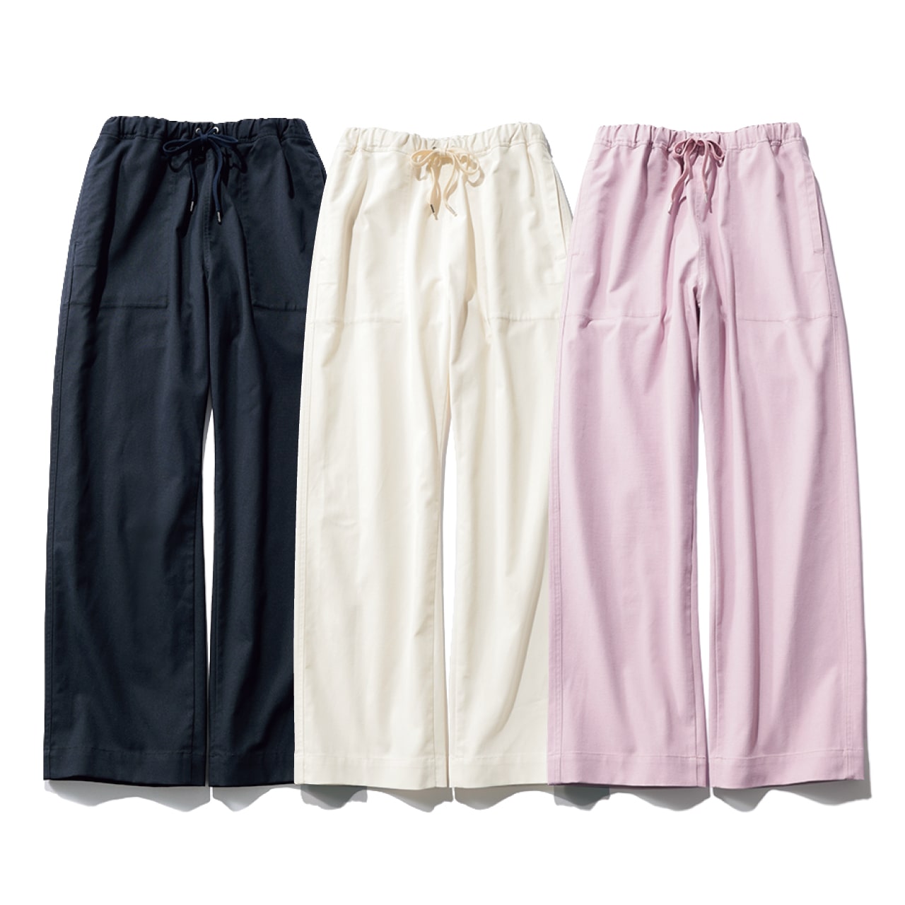 12closet（トゥエルブクローゼット）【洗える】【吸水速乾】【UVカット】【透けにくい】【ストレッチ】多機能ザ・エブリバディパンツ