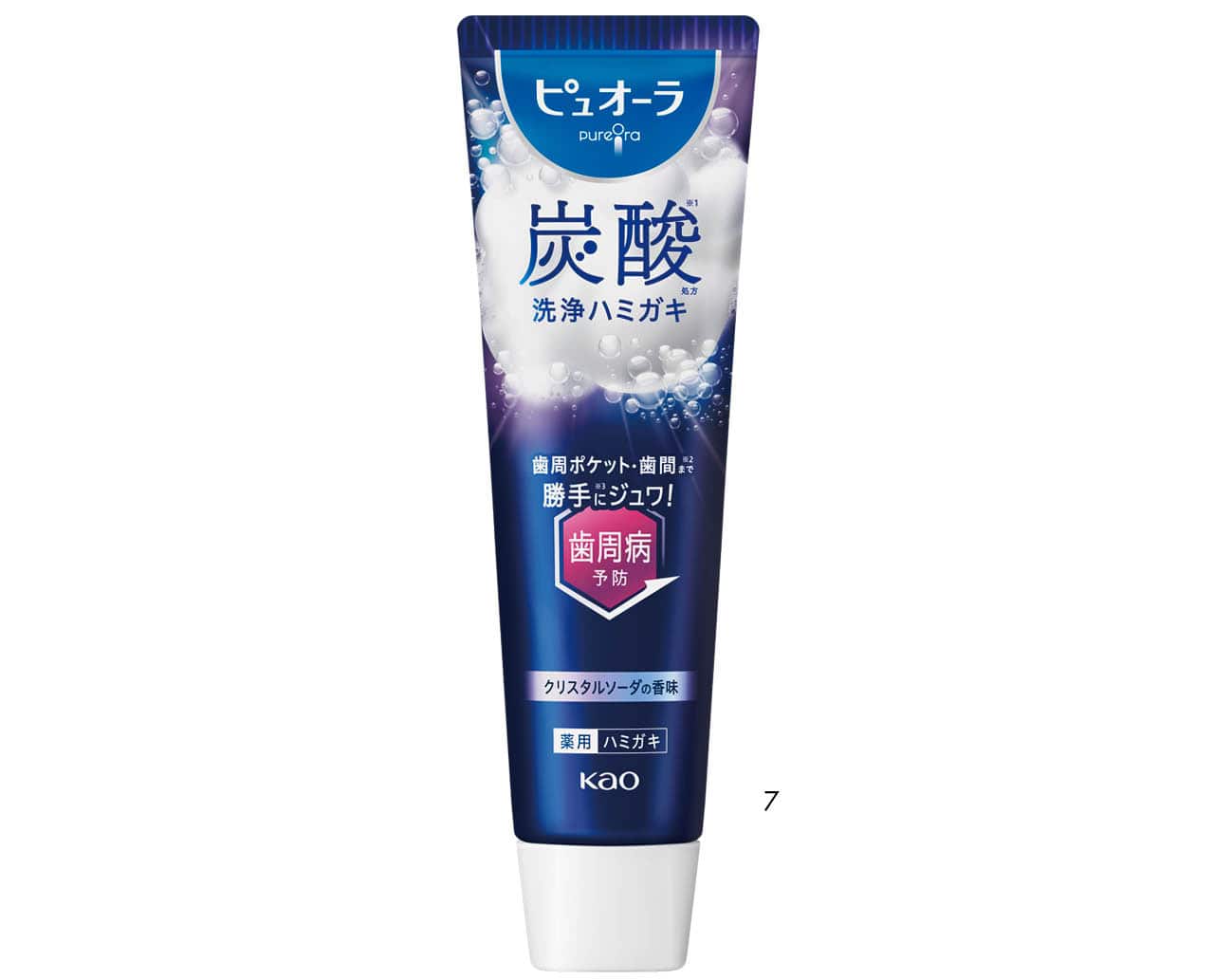 ピュオーラ炭酸ハミガキ 95g￥825（編集部調べ）／花王