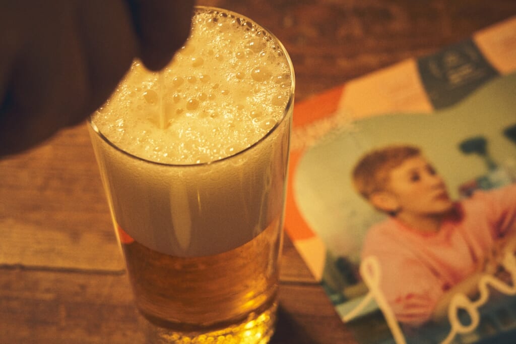 今井真実さん　思い出の塩ビール