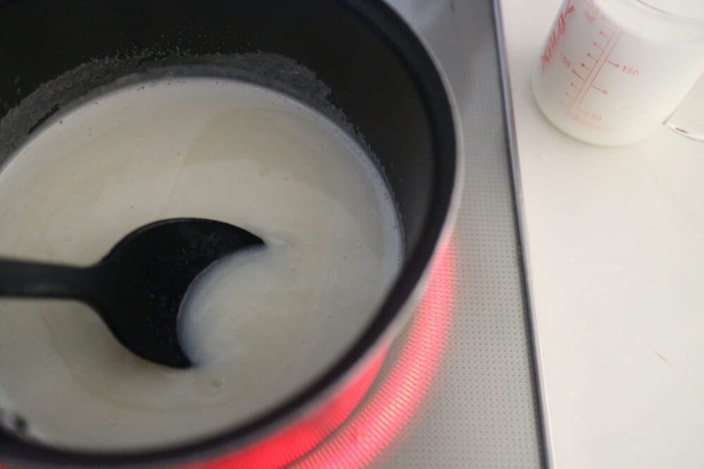 LEEレシピ 桃 もも缶ミルク寒天