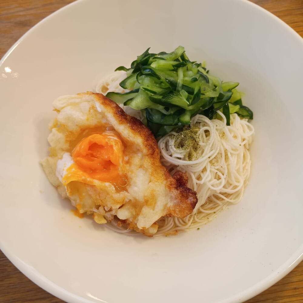 夏野菜 きゅうり そうめん2