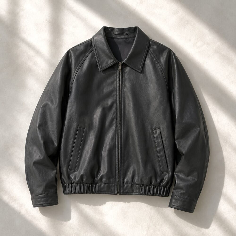 GU 秋服 レザー フェイクレザー メンズ ファッション コーディネート