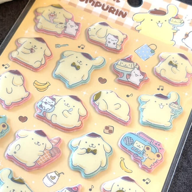 ダイソー サンリオ シール
