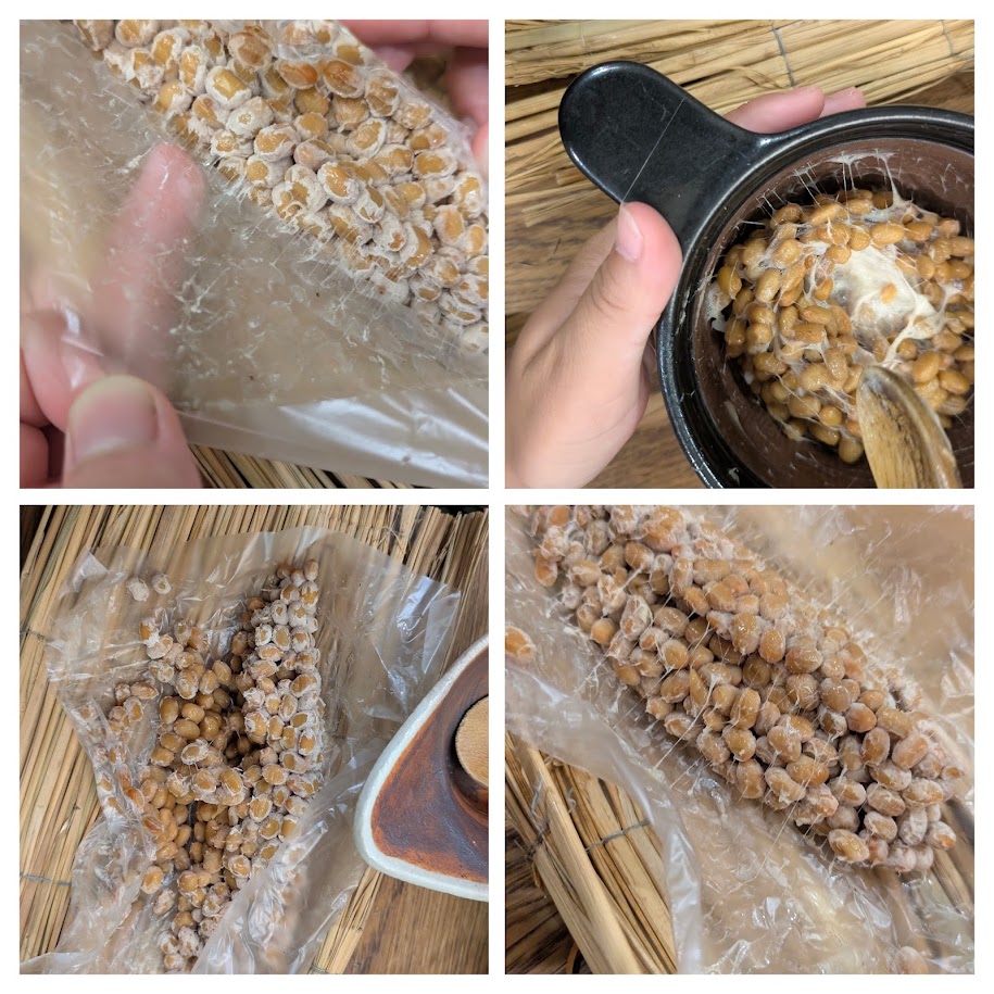 小杉食品 藁付き納豆 手造り体験