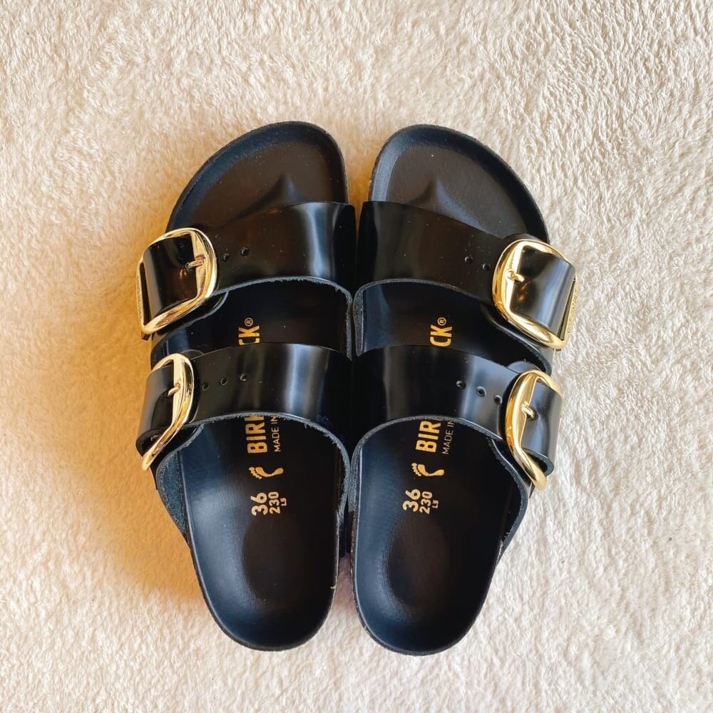 黒のARIZONA BIG BUCKLE HEX