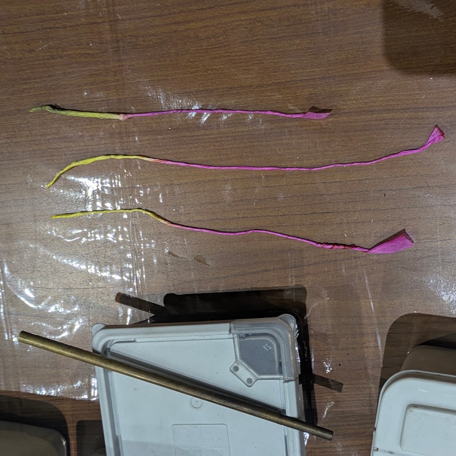 線香花火 完成図 小学生作成