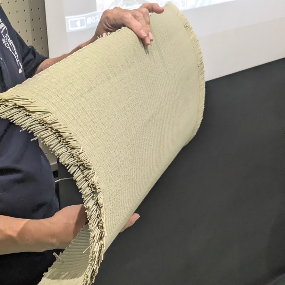 いぐさのシート 畳の材料 熊本