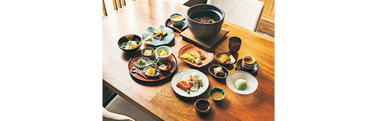 T-SITE内「笠庵 賛否両論 軽井沢」で夕食