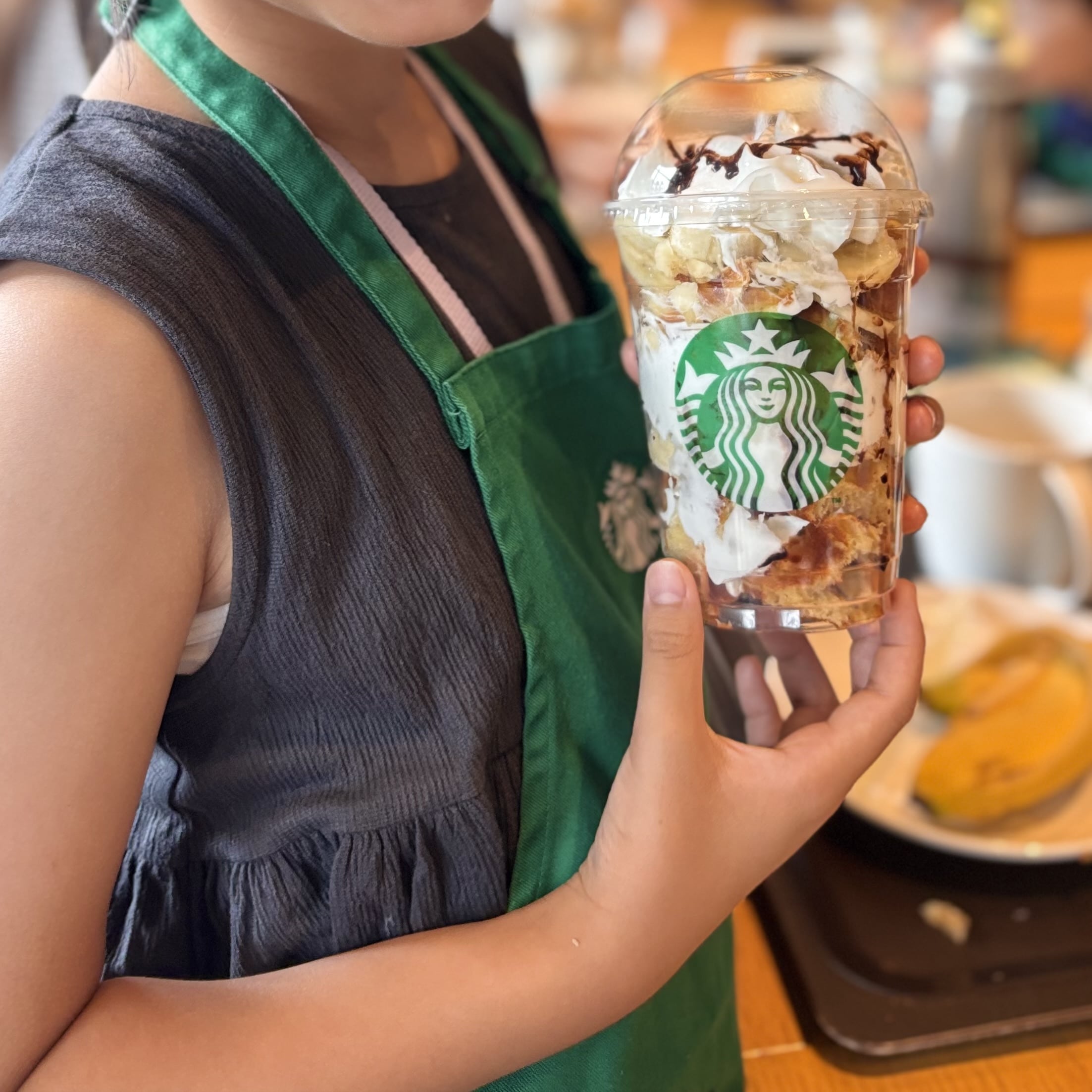 スタバ キッズバリスタ体験