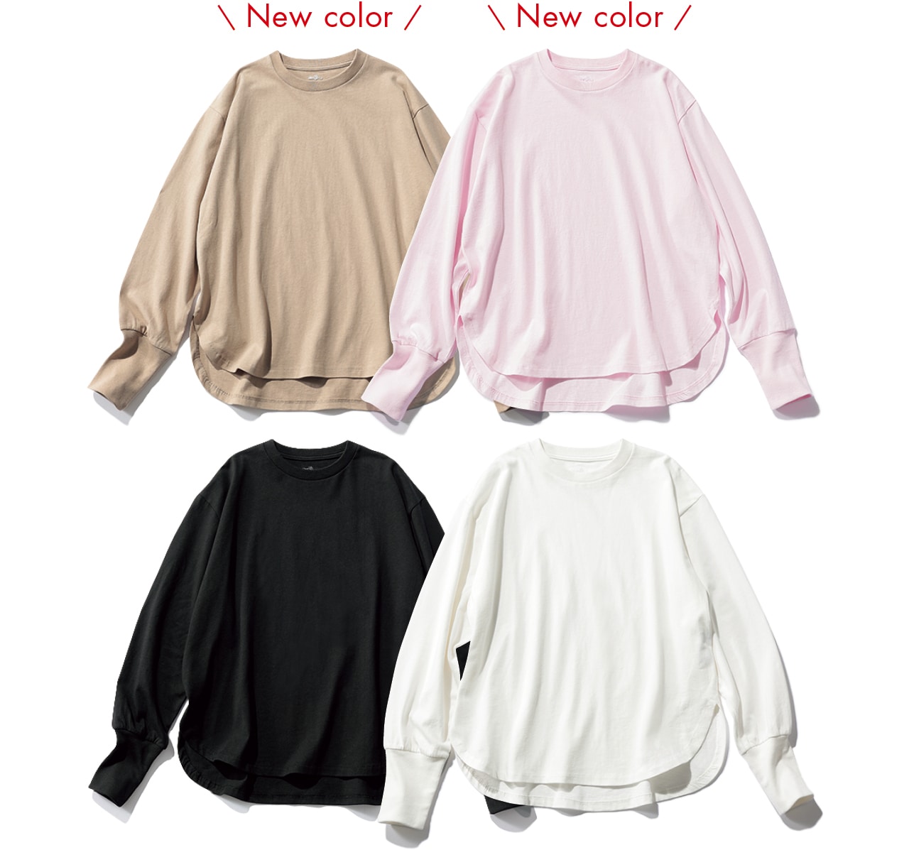 12closet(トゥエルブクローゼット)【洗える】USAコットンロングスリーブTシャツ