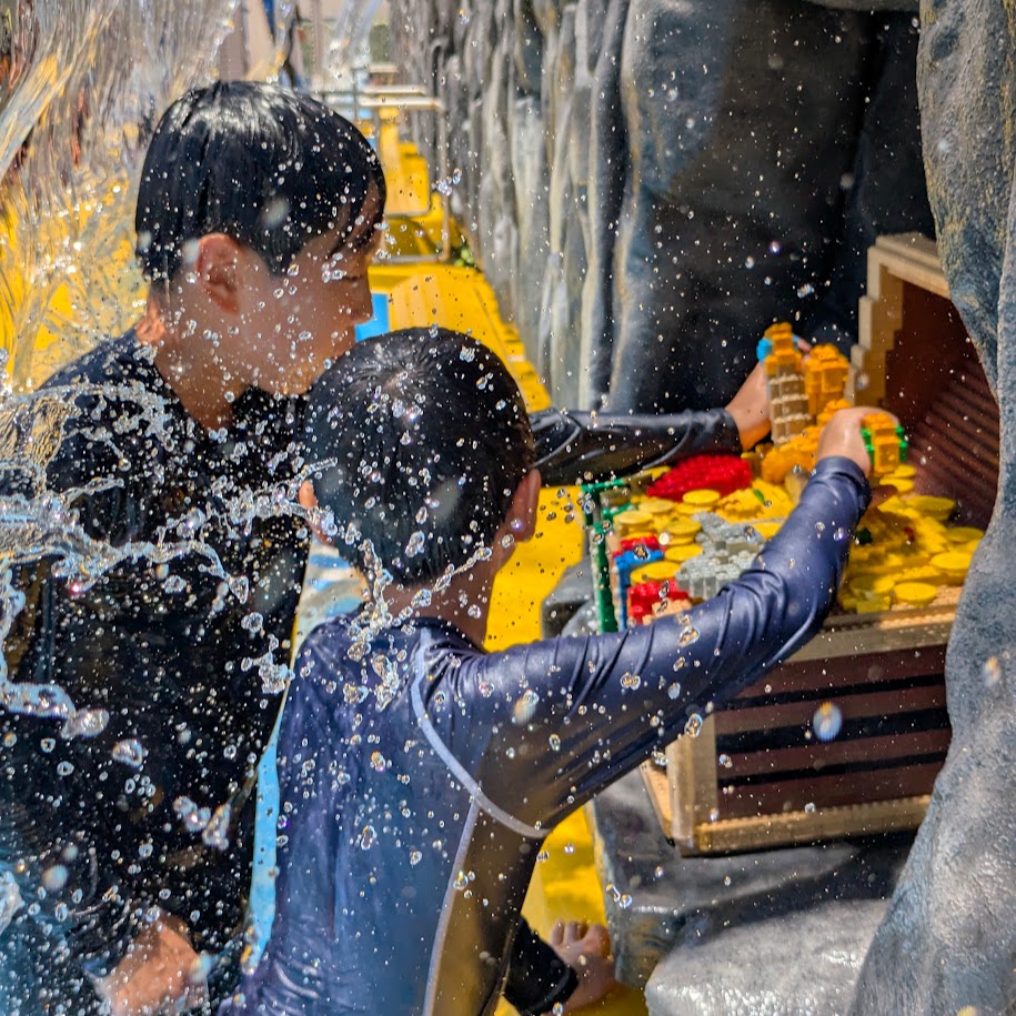レゴランド 宝物 水遊び