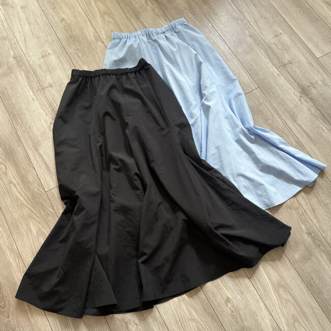 2nd NOLLEY'Sの黒のタフタスカート