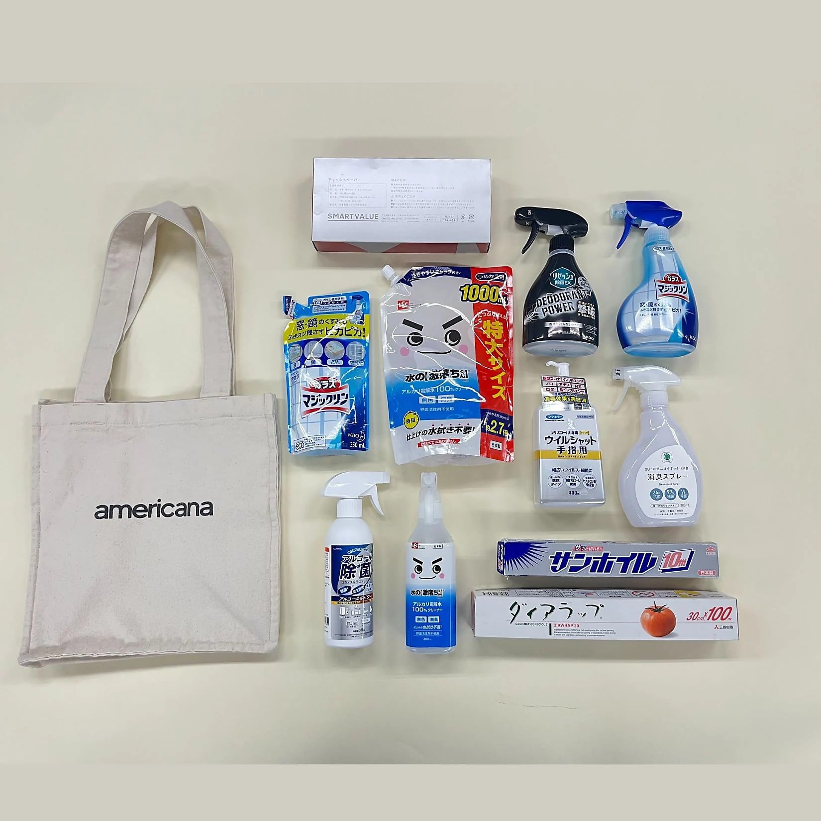 Americana
【五明祐子さん別注】【洗える】ロゴケーキトートバッグ
¥7,150 ドラッグストアバッグの中身