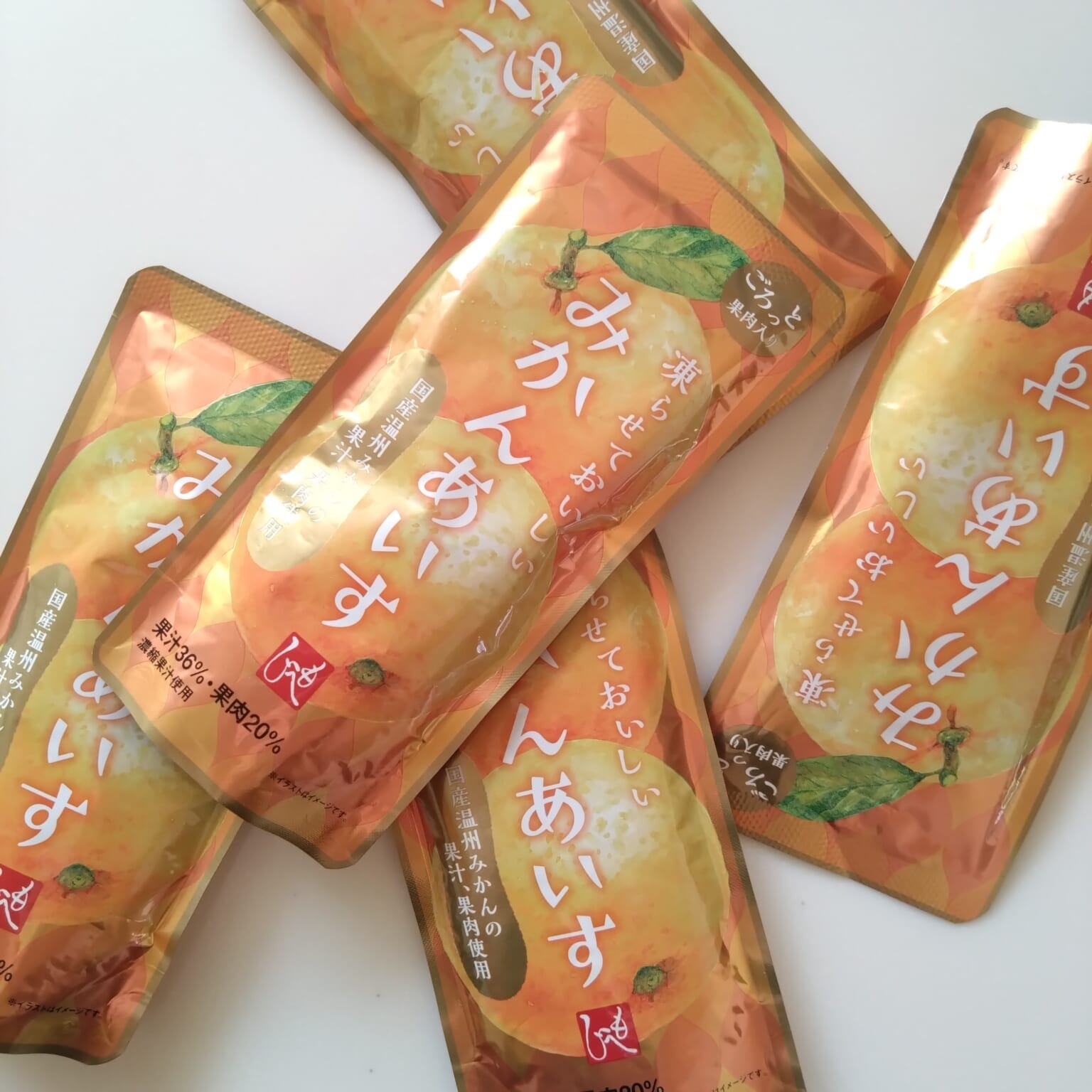 カルディコーヒーファーム「凍らせておいしい みかんあいす」
