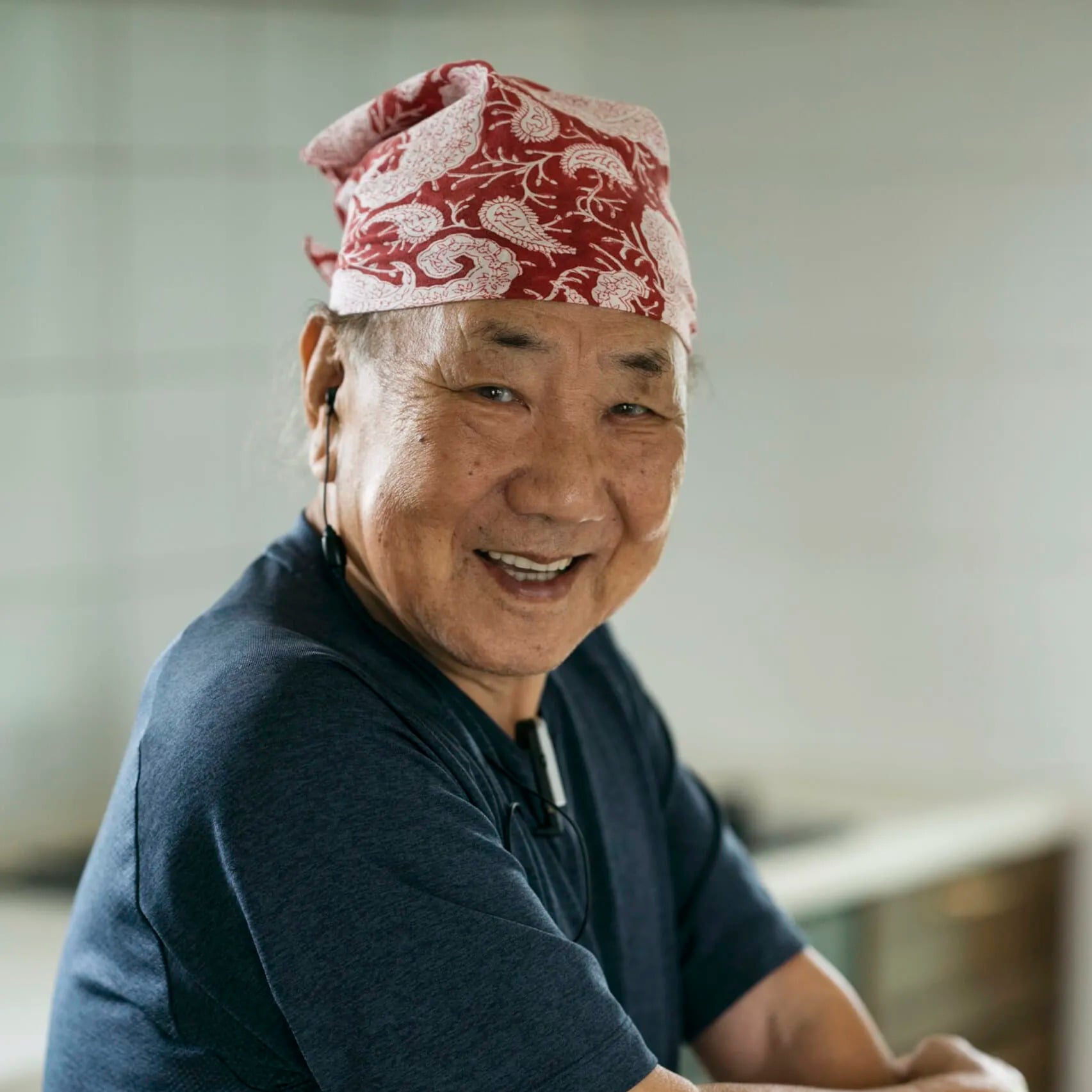 93歳の料理家・小林まさるさんポートレート
