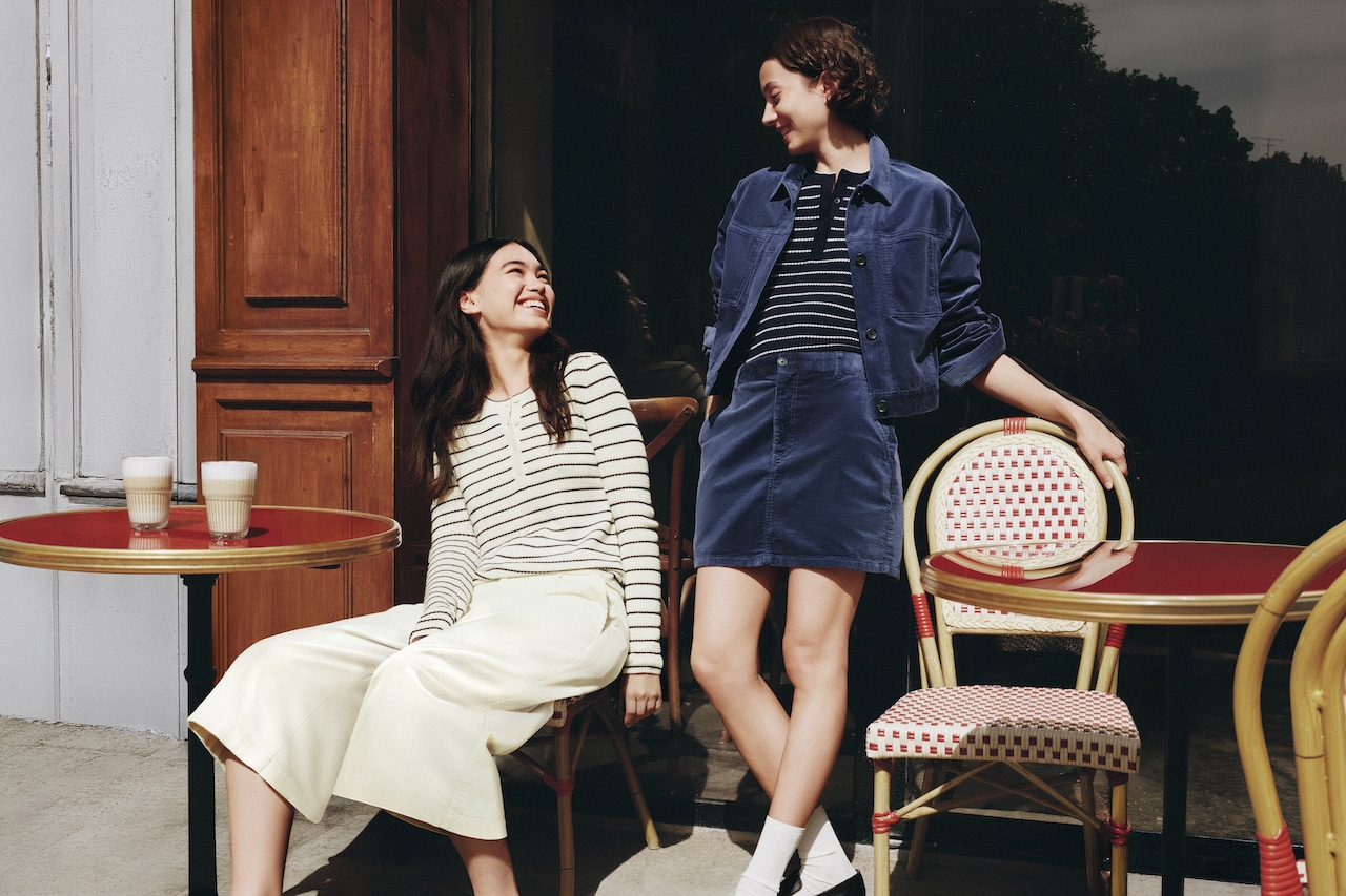 「UNIQLO and COMPTOIR DES COTONNIERS」メインビジュアル
