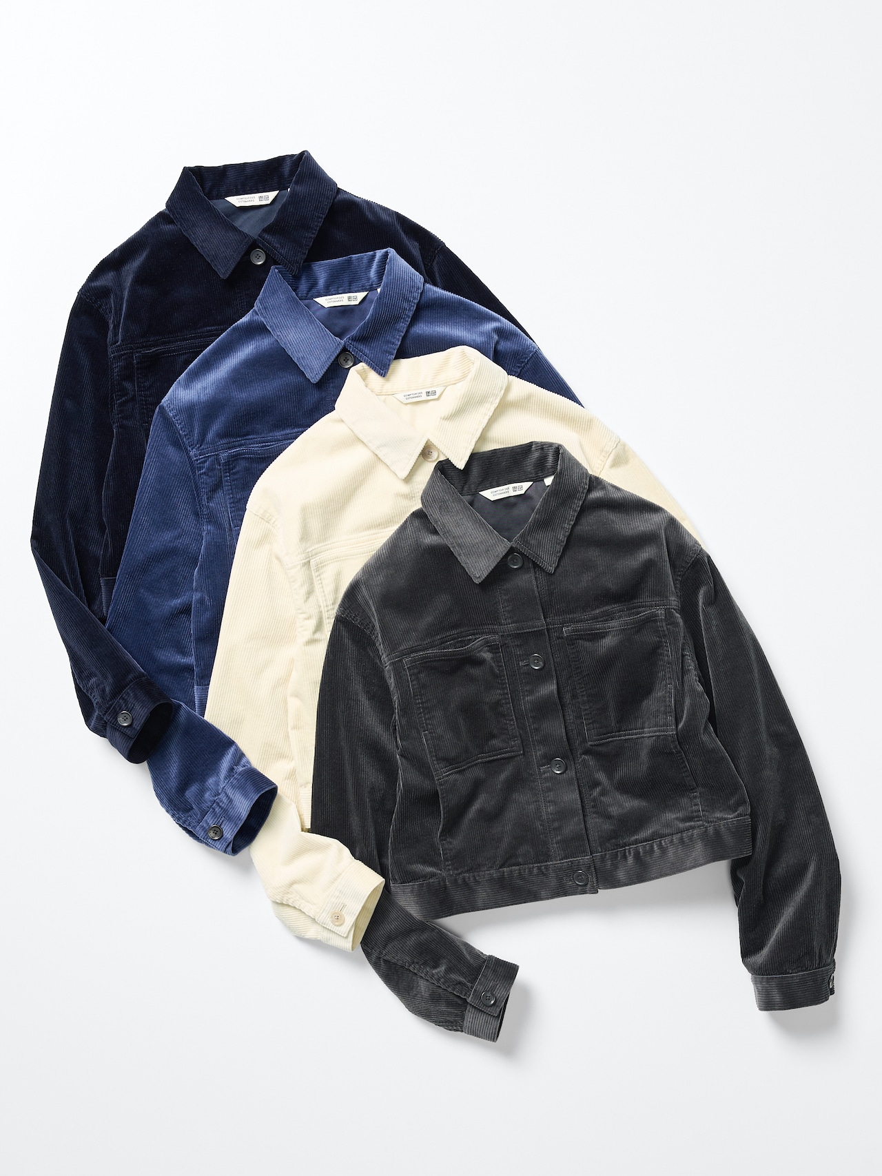 「UNIQLO and COMPTOIR DES COTONNIERS」コーデュロイショートジャケット￥6990