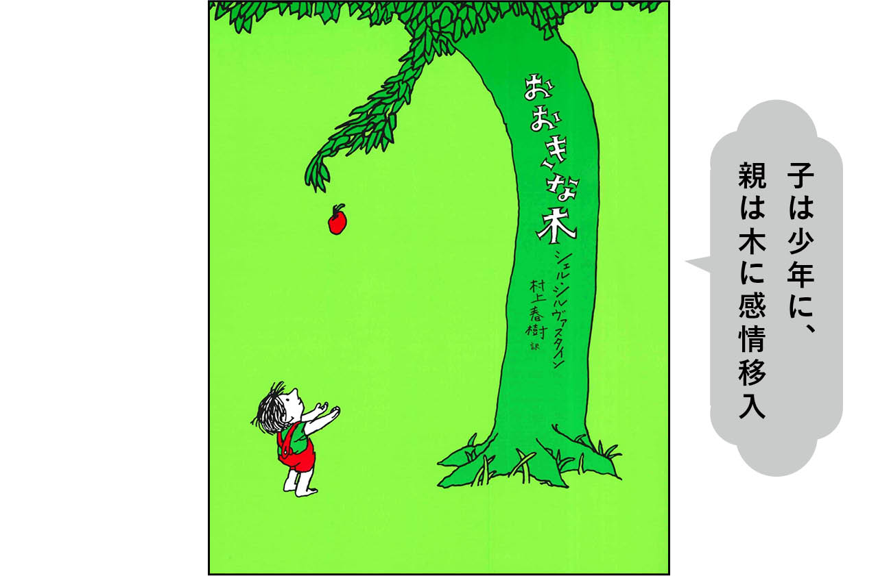 『おおきな木』作:シェル・シルヴァスタイン 訳:村上春樹 ¥1540 あすなろ書房