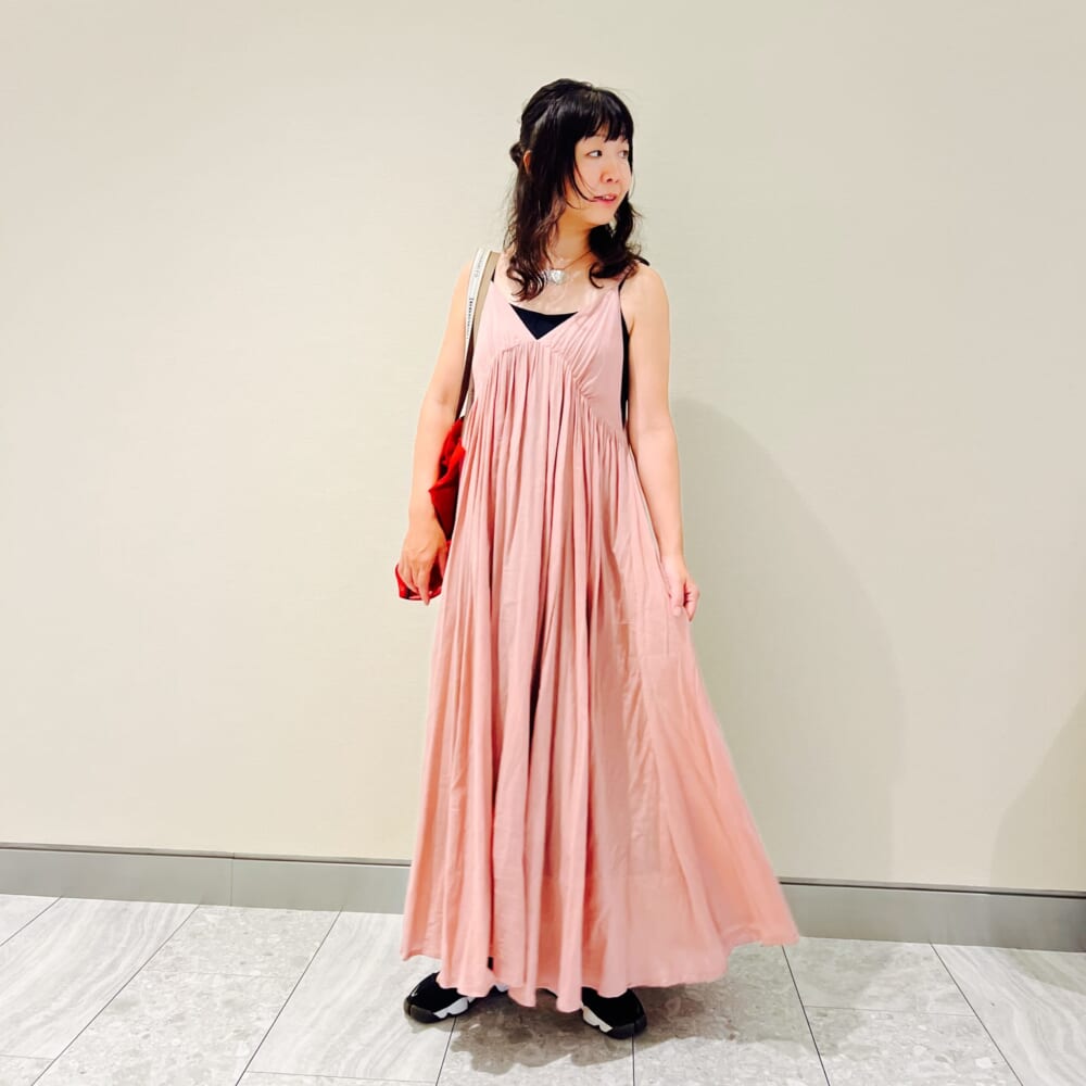 【LA BELLE ETUDE】【Belle vintage】BACKリボンボリュームキャミワンピース
BROWN THEATRE PRODUCTS × FREAK'S STORE/ブラウン バイ シアタープロダクツ 別注 メッシュフリルシューズバッグ/シアー トートバッグ