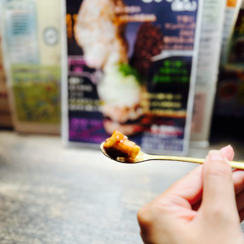 おかきカフェ 茶菓処(藤永製菓) 茨城県　食べ歩き おかきパフェ
