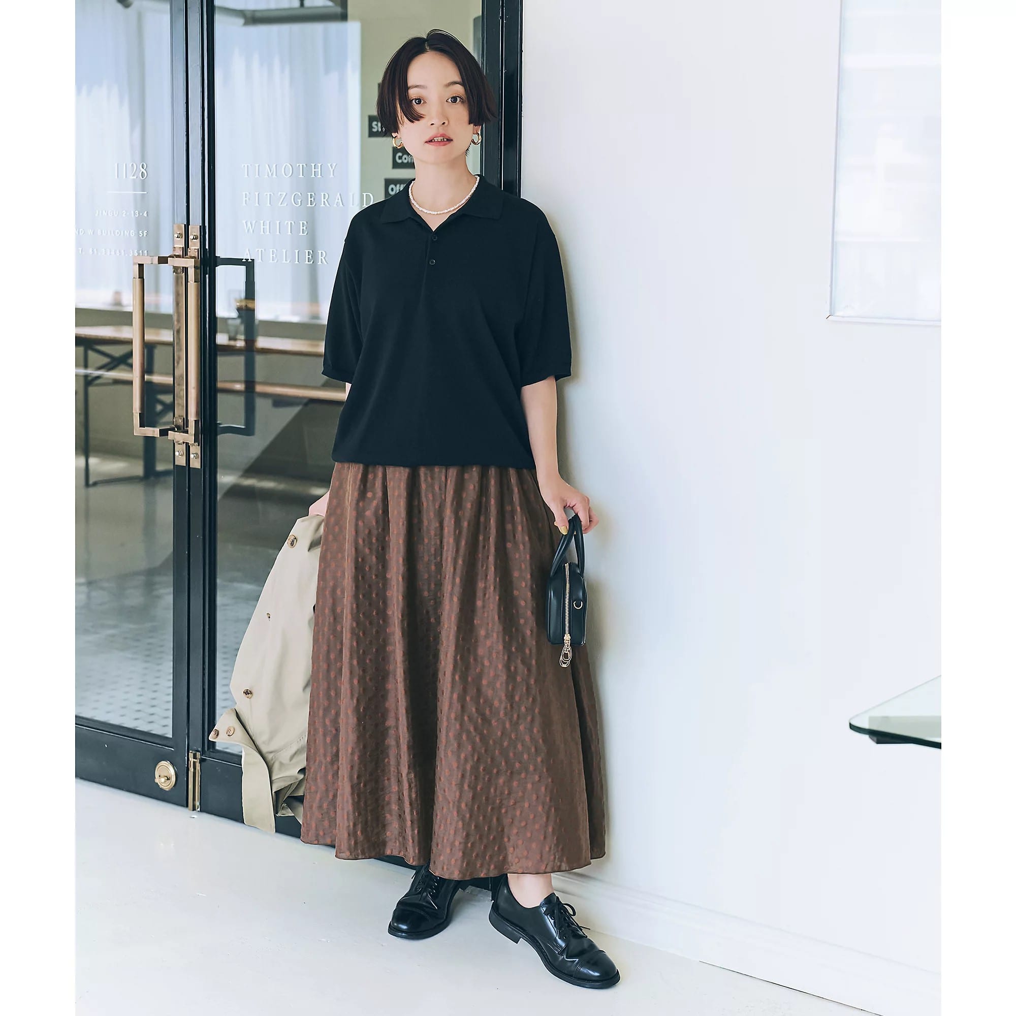 12closet
【洗える】ドットジャカードスカート
¥19,800