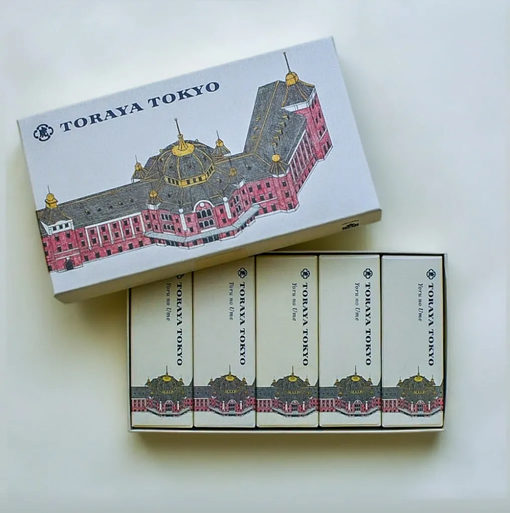 とらや「TORAYA TOKYO 小形羊羹5本入」
