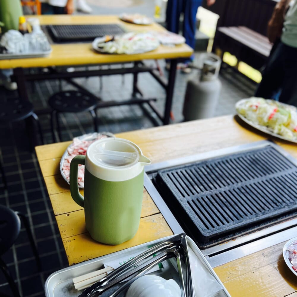 長瀞　観光　埼玉県　荒川 養浩亭　BBQ