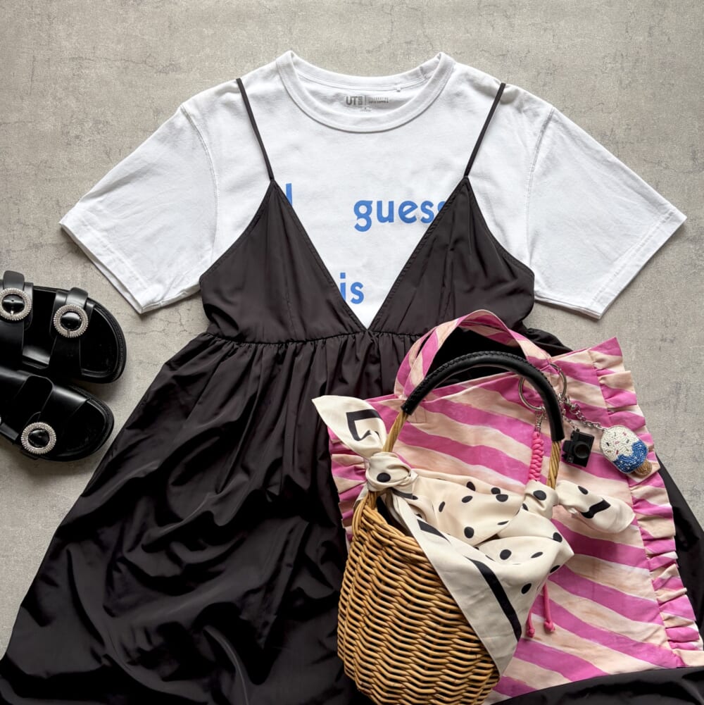Tシャツ LEEスナップ ユニクロ