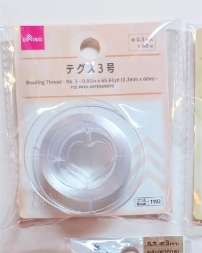 ダイソー「テグス（３号）」