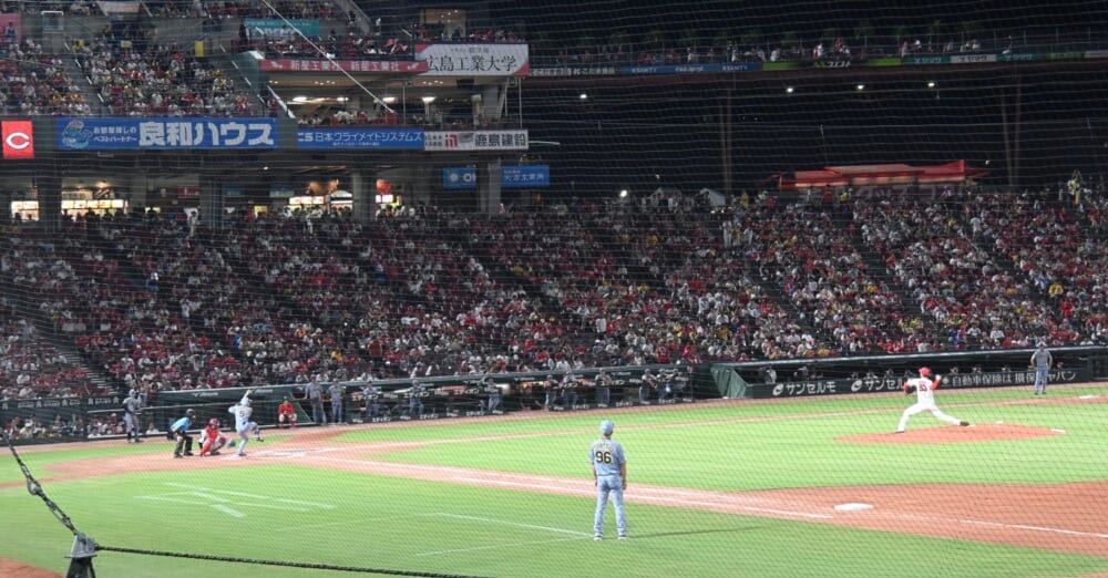 広島 市民球場 カープ観戦4