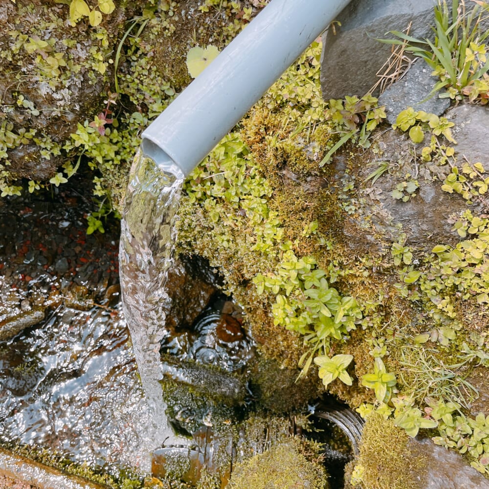 京極町 ふきだし公園 取水口