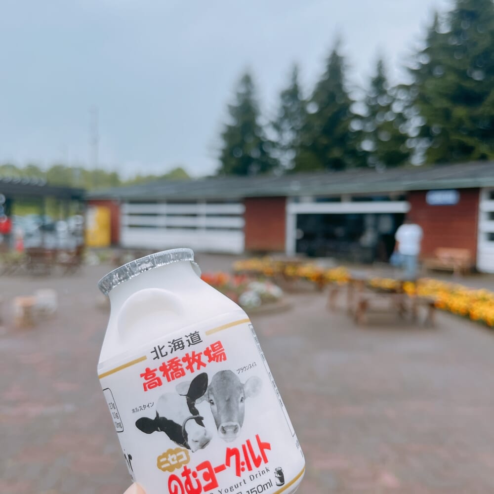 ニセコビュープラザ 高橋牧場 のむヨーグルト