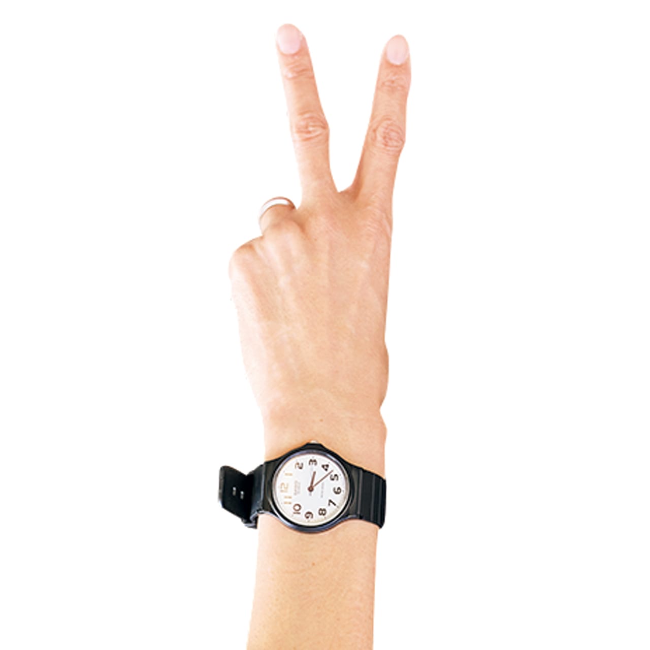 【白黒スポーツウォッチSNAP】軽量で文字板が見やすい「CASIO」がお気に入り LEE100人隊 No.017 みもざさん