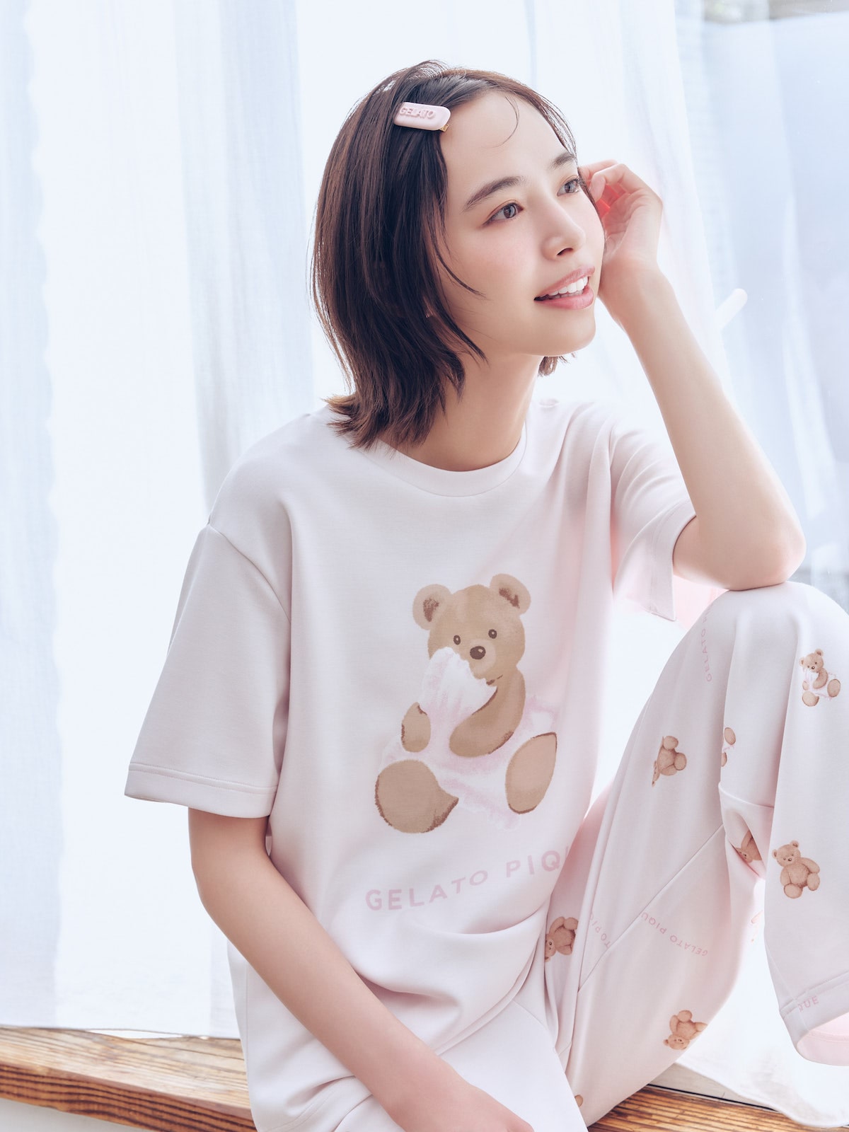 リカバリーミルフィーユTシャツ&ロングパンツセット