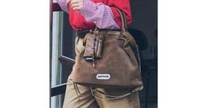 OUTDOOR PRODUCTS【LEEマルシェ20th別注】 チャーム付き マルチWAYショルダーバッグ　