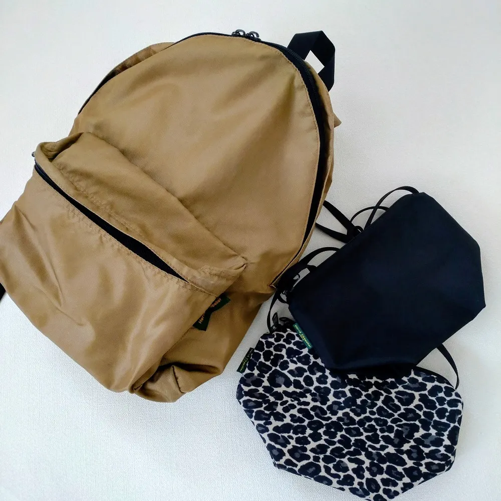エルベシャプリエ「Herve Chapelier 978N (ナイロンデイパックMLサイズ）」とショルダー2点集合
