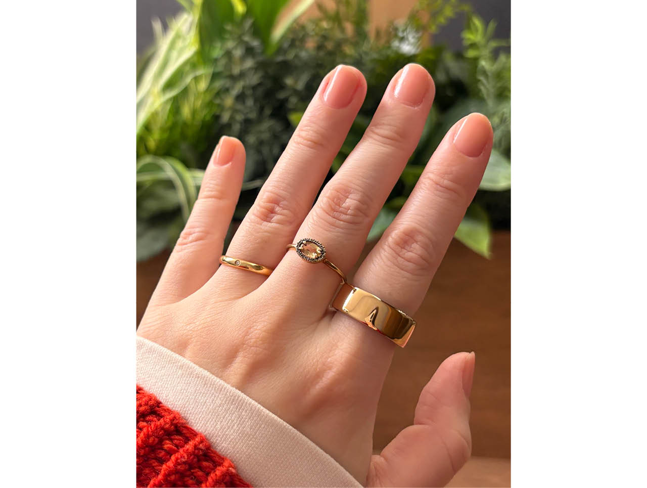 ŌURA　Oura Ring ５着用