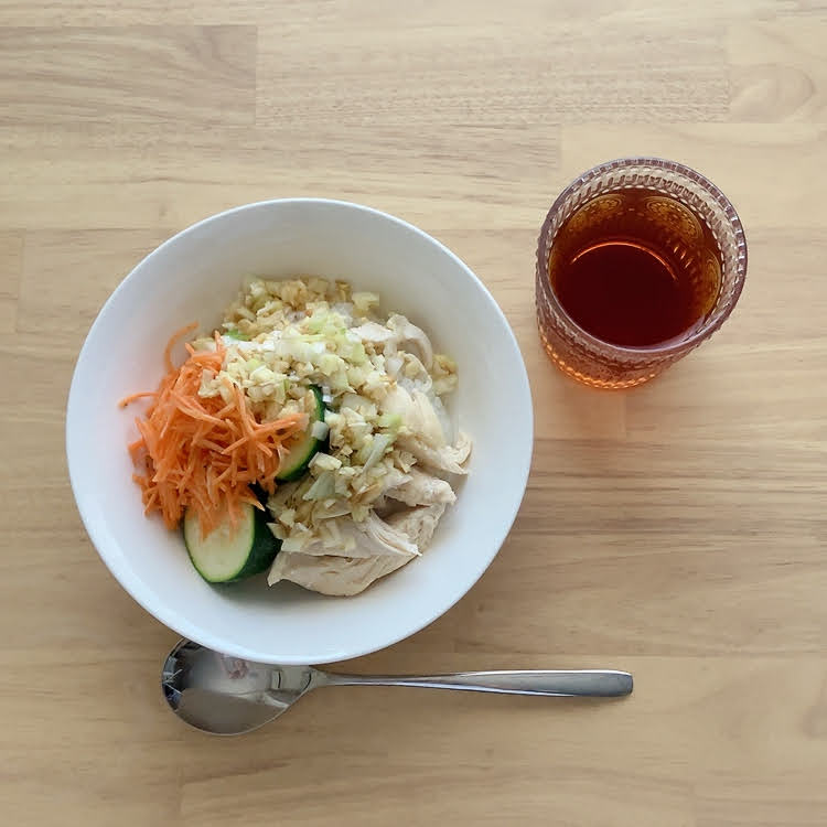 レンチン鶏肉飯1