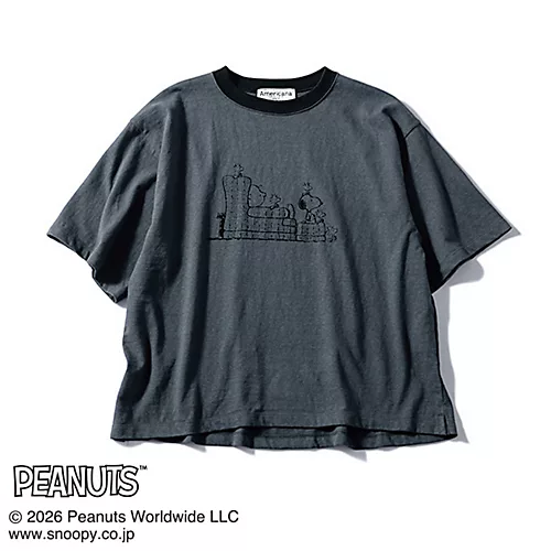 SNOOPY アメリカーナ別注T　LEEマルシェ