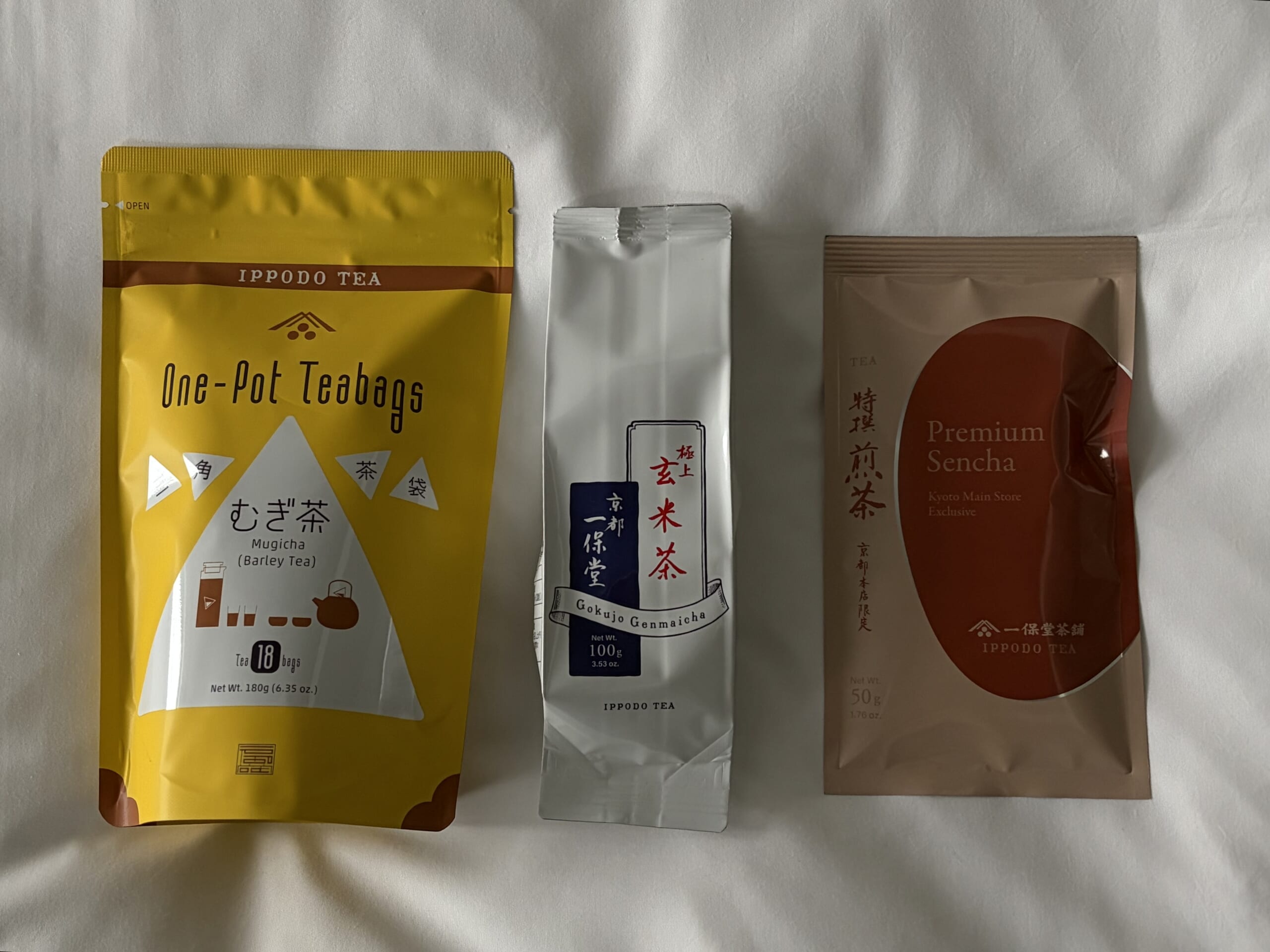 「一保堂茶舗 京都本店」で購入したお茶