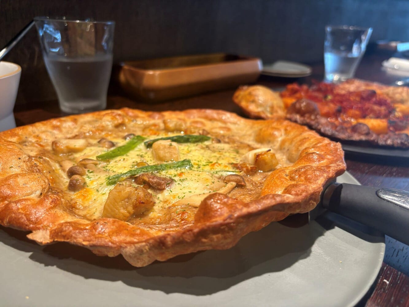 shibaF 京都 お麩のピザ