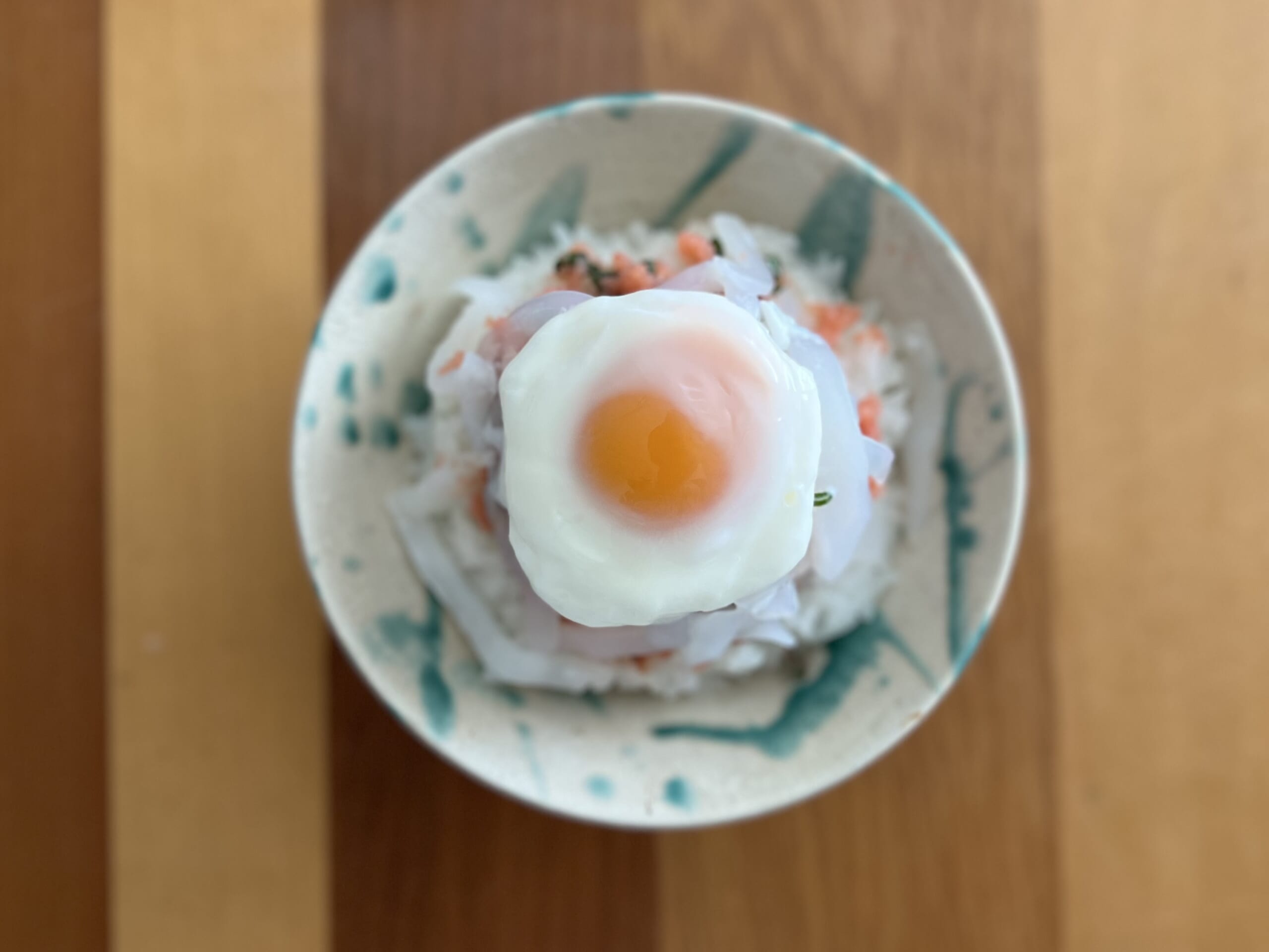 ごま油香るイカと明太子のっけ飯（調理時間5分）